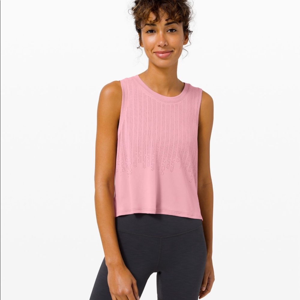 Lululemon Train To Be Tank *Stripe
